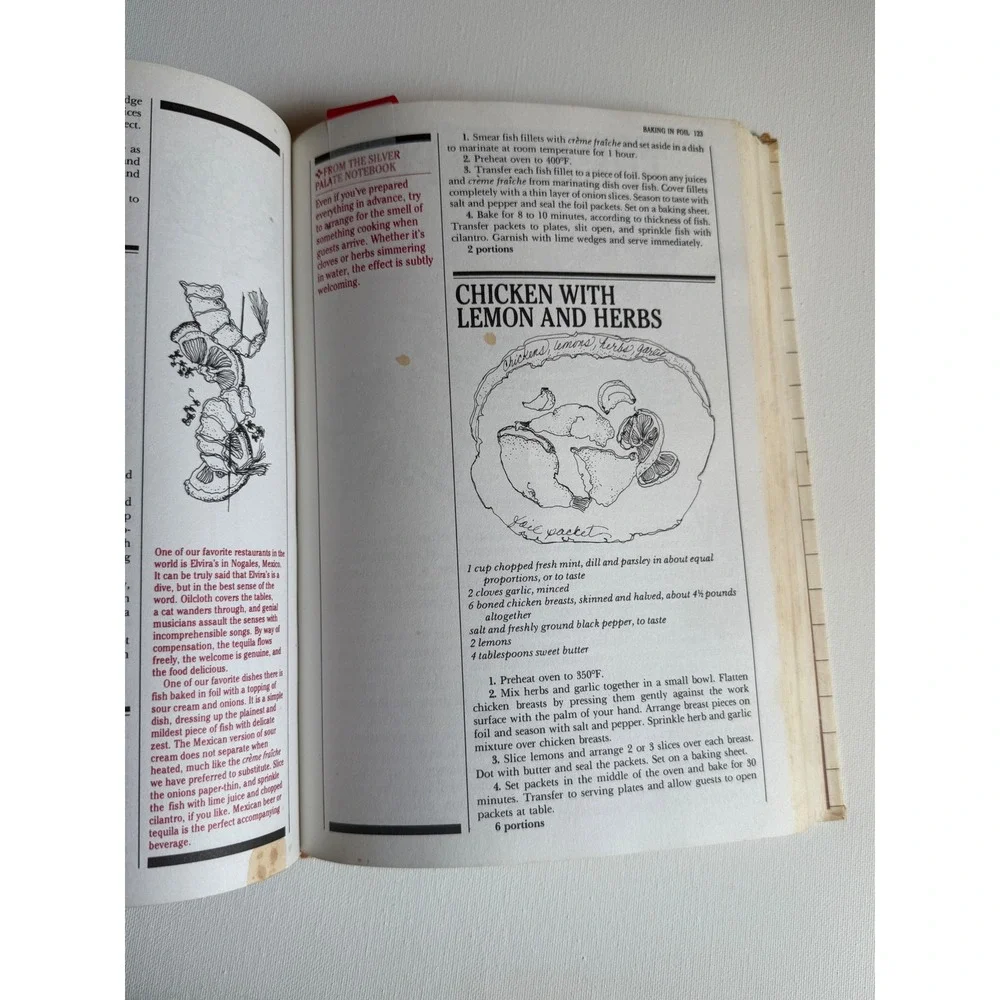 The Silver Palate Cookbook 1982 First Printing Julee Rosso Sheila Lukins Vintage